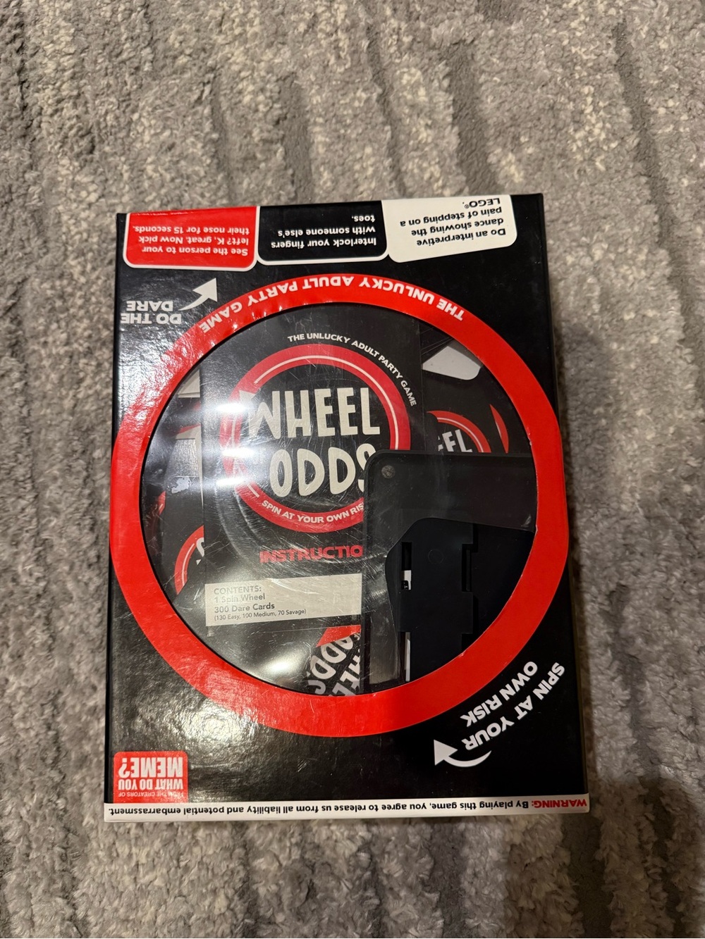 Wheel of Odds Party Game